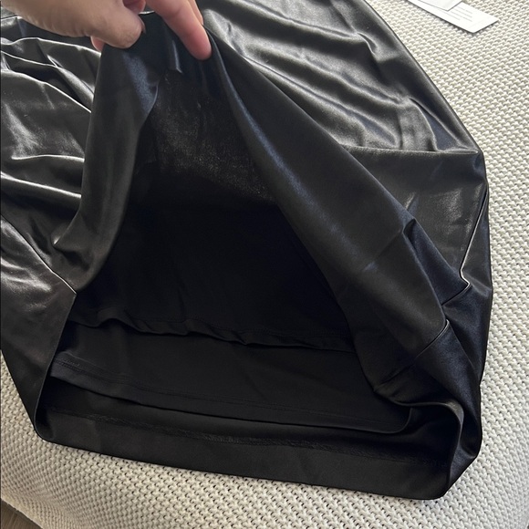 Adrianna Papell Black One Shoulder Dress - Picture 15 of 15